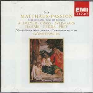 cd - Bach - MatthÃ¤us-Passion (Arien Und ChÃ¶re = Arias, Cd's en Dvd's, Cd's | Overige Cd's, Zo goed als nieuw, Verzenden