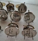 Tafelklok (17) - Vintage Staal - 1970-1980 - Mechanische, Antiek en Kunst