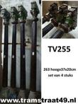 Pilaren en zuilen oud teak | Steunpilaar | Pilaar | Pilaster