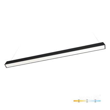 LED Lineair hangarmatuur | Kantoorlamp | Zwart | 120cm beschikbaar voor biedingen