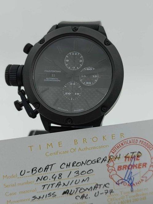 U-Boat - Titanium Limited Edition - Zonder Minimumprijs -, Sieraden, Tassen en Uiterlijk, Horloges | Heren