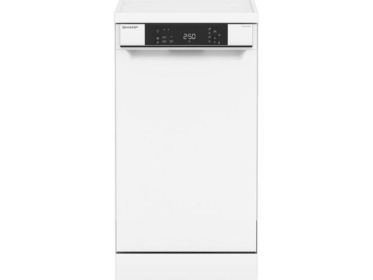 Sharp QWNS1CF49EWEU - Vaatwasser 10 couverts - 4 programmas, Witgoed en Apparatuur, Vaatwasmachines, Zo goed als nieuw, Verzenden