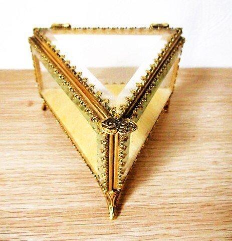 Driehoekig - Sieradendoosje, Antiek en Kunst, Antiek | Overige Antiek