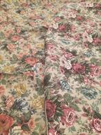 Introvabile coppia di tessuti in cotone darredo vintage