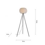 Paul Neuhaus - Staande lamp - PN Vloer - Wit & Zwart -, Antiek en Kunst, Antiek | Lampen