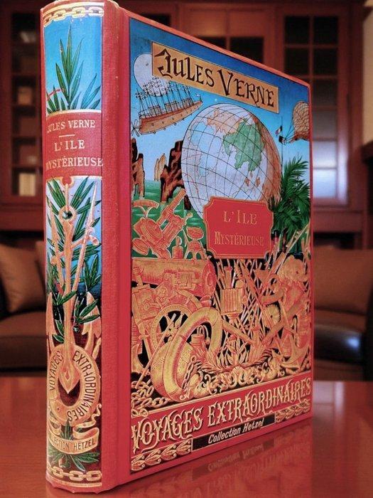 Jules Verne - Lile Mystérieuse - 1894, Antiek en Kunst, Antiek | Boeken en Bijbels