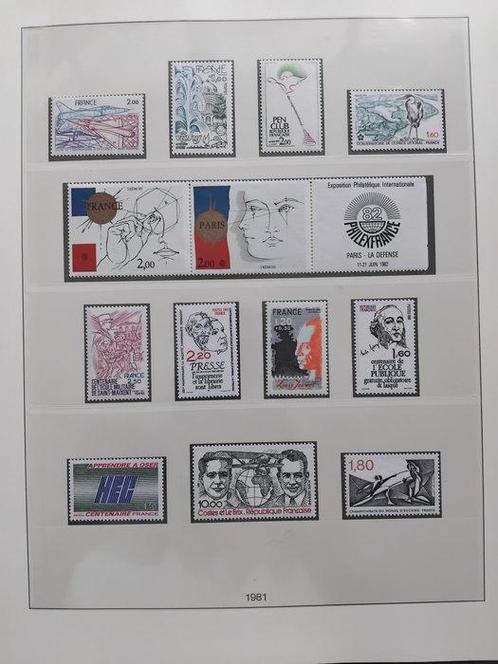 Frankrijk 1976/1984 - Verzameling met nieuwe postzegels** +, Postzegels en Munten, Postzegels | Europa | Frankrijk