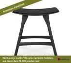 Ethnicraft Osso Kruk Zwart, Huis en Inrichting, Krukjes, Ophalen of Verzenden, Nieuw, Overige materialen