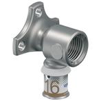 Uponor MLC perskoppeling muurplaat 16 x 1/2, Ophalen of Verzenden, Nieuw