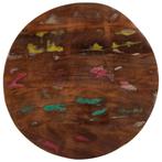 vidaXL Tafelblad rond Ø 50x1,5 cm massief gerecycled hout, Verzenden, Nieuw