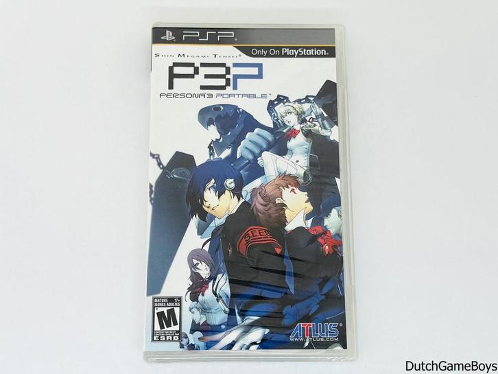 PSP - Shin Megami Tensei - Persona 3 Portable - USA - New &, Spelcomputers en Games, Games | Sony PlayStation Portable, Gebruikt