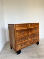 Ladekast - Bakeliet, Hout, Messing, Antiek en Kunst