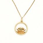 Ketting met hanger - 14 karaat Geel goud