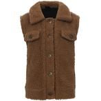 Gilet teddy (brown), Kinderen en Baby's, Kinderkleding | Maat 128, Nieuw, Meisje, Looxs, Trui of Vest