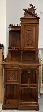 Hoog dressoir - Hout, Antiek en Kunst