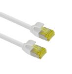 Ultra slim Patchkabel S/FTP Cat 6A Wit 2 M, Computers en Software, Pc- en Netwerkkabels, Ophalen of Verzenden, Nieuw