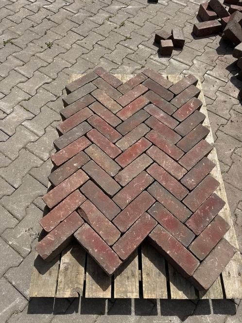 Gebakken Dikformaten Te Koop - 100m² beschikbaar!, Tuin en Terras, Tegels en Klinkers, Klinkers, Gebruikt, 10 m² of meer