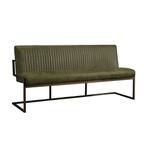 *WOONWINKEL* Tower Living Ferro Groene Eetkamerbank 185 Cm, Huis en Inrichting, Banken | Bankstellen, Verzenden, Nieuw, Stof