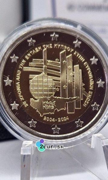 Cyprus. 2 Euro 2024 20th Anniversary of Cyprus accession to beschikbaar voor biedingen