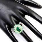 Zonder Minimumprijs - Ring - 14 karaat Geel goud - 3.45ct., Sieraden, Tassen en Uiterlijk, Ringen, Nieuw