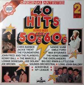 LP gebruikt - Various - 40 Hits From The 50s And 60s (U..., Cd's en Dvd's, Vinyl | Verzamelalbums, Zo goed als nieuw, Verzenden