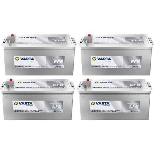 Varta Aanbieding: 4 X Led240 Accu, Auto diversen, Onderhoudsmiddelen, Verzenden