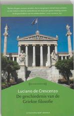 Geschiedenis van de Griekse filosofie / Pantheon -, Verzenden, Zo goed als nieuw, L. de Crescenzo