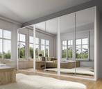 Kledingkast Malibu - wit - 339 cm - Garderobekast, Huis en Inrichting, Kasten | Vitrinekasten, Verzenden, Nieuw, Modern, 150 tot 200 cm