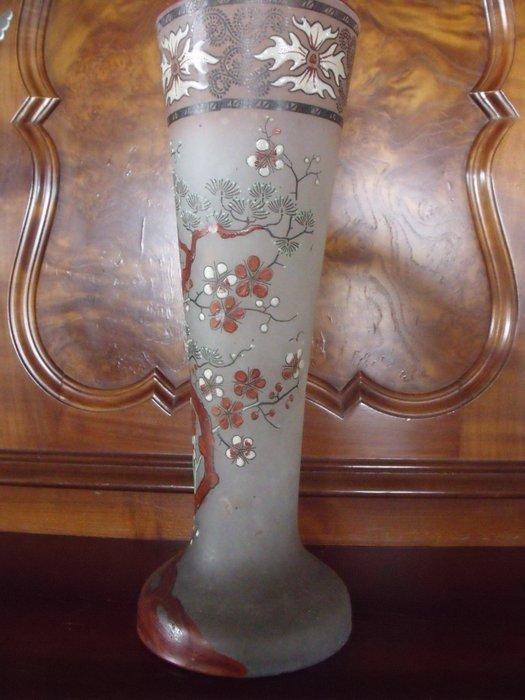 François-Théodore Legras - Vaas - Glas, Antiek en Kunst, Antiek | Glas en Kristal