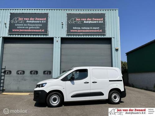 Peugeot Partner 1.6 BlueHDI Euro 6 Airco 2 x schuifdeur, Auto's, Peugeot, Lease, Handgeschakeld, Overige carrosserieën, Wit, Financial lease