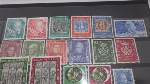 Duitsland 1949/1951 - Vroege jaren collectie Duitsland -, Postzegels en Munten, Postzegels | Europa | Duitsland