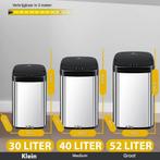 Prullenbak met sensor - Afvalbak - Vuilnisbak - 30 Liter - G, Huis en Inrichting, Woonaccessoires | Prullenbakken, Verzenden, Zo goed als nieuw