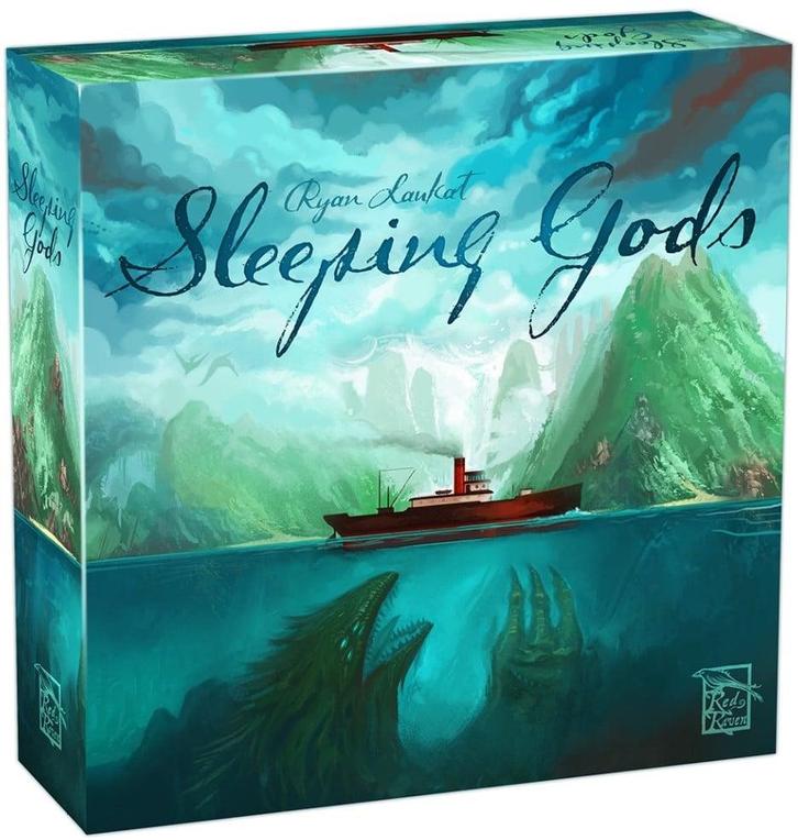 Sleeping Gods | Red Raven Games - Gezelschapsspellen, Hobby en Vrije tijd, Gezelschapsspellen | Bordspellen, Nieuw, Verzenden