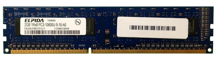 Elpida EBJ20UF8BCF0-DJ-F – 2GB DDR3 1600MHz SO-DIMM Laptop, Computers en Software, RAM geheugen, Nieuw, Ophalen of Verzenden