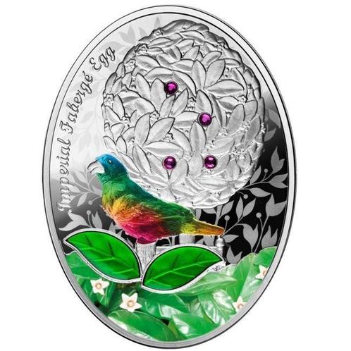 Niue. 2 Dollars 2023 56.5 g, Laurel Tree Fabergé Egg Proof, Postzegels en Munten, Munten | Europa | Niet-Euromunten