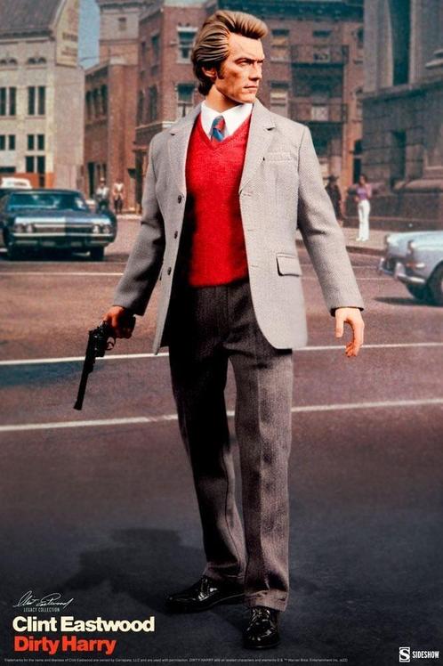 Dirty Harry Clint Eastwood Legacy Collection Action Figure 1, Verzamelen, Film en Tv, Nieuw, Ophalen of Verzenden
