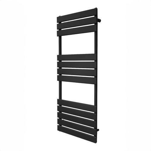Platte Paneel Handdoekradiator – 1200mm x 450mm – Zwart, Doe-het-zelf en Verbouw, Verwarming en Radiatoren, Verzenden