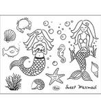 Viva Decor - Clear Stamp - Sweet Mermaid, Hobby en Vrije tijd, Nieuw