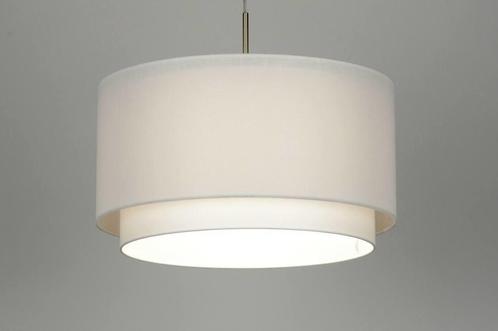 Rietveld Hanglampen - Wit - Stof, Huis en Inrichting, Lampen | Hanglampen, Verzenden
