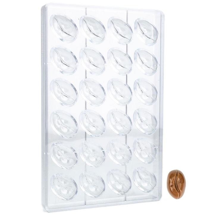 Martellato Bonbonvorm Koffieboon (24) 38x25x14mm, Hobby en Vrije tijd, Taarten en Cupcakes maken, Nieuw, Verzenden