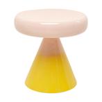 *WOONWINKEL* Kare Design Rici 60 Retro Salontafel Rood Email, Huis en Inrichting, Tafels | Bijzettafels, Verzenden, Nieuw