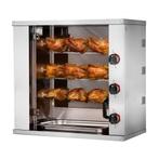 GGM Gastro | Elektrische mini kippengrill - 6,6 kW - met 3 |, Verzenden, Nieuw, GGM Gastro