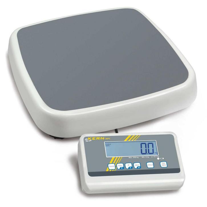 KERN MPC personenweegschaal 250kg x 100gr met ijkings en, Doe-het-zelf en Verbouw, Weegschalen, Verzenden