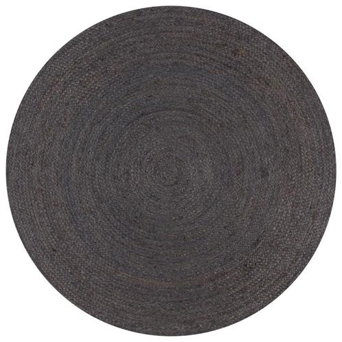 Vloerkleed Jute 120cm Grijs - Retourdeal - 51% Korting!, Huis en Inrichting, Stoffering | Tapijten en Kleden, 100 tot 150 cm, 100 tot 150 cm