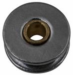 Rvs schijf met messing bus 25mm, Verzenden, Nieuw