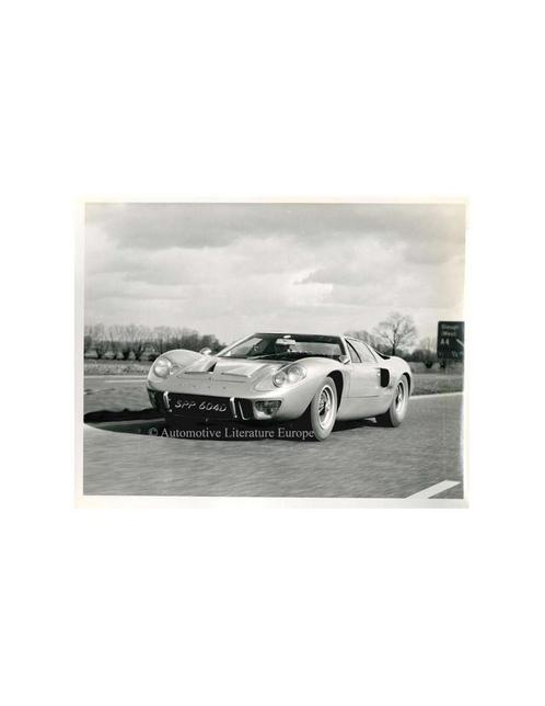 1964 FORD GT40 PERSFOTO, Boeken, Auto's | Folders en Tijdschriften, Ford