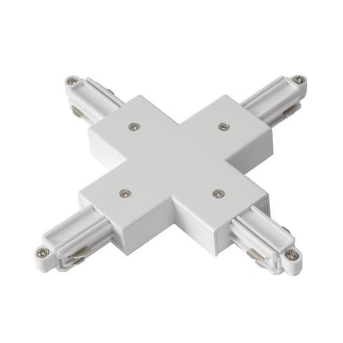 SLV 1-Fase-Rail Kruis-verbinder opbouw wit, Huis en Inrichting, Lampen | Plafondlampen, Nieuw, Verzenden