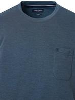 Casa Moda T-shirt Met Borstzak 913699100-175 Blauw, Verzenden, Nieuw, Blauw