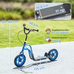 AIYAPLAY Kinderstep Met Verstelbare Stuur, Grote Wielen, Par, Fietsen en Brommers, Steps, Verzenden, Nieuw, TRUUSK