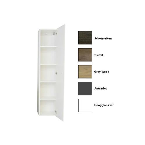 Kolomkast Sanicare Q4/Q15 1 Soft-Closing Deur 160x33,5x32 cm, Doe-het-zelf en Verbouw, Sanitair, Bad, Nieuw, Ophalen of Verzenden